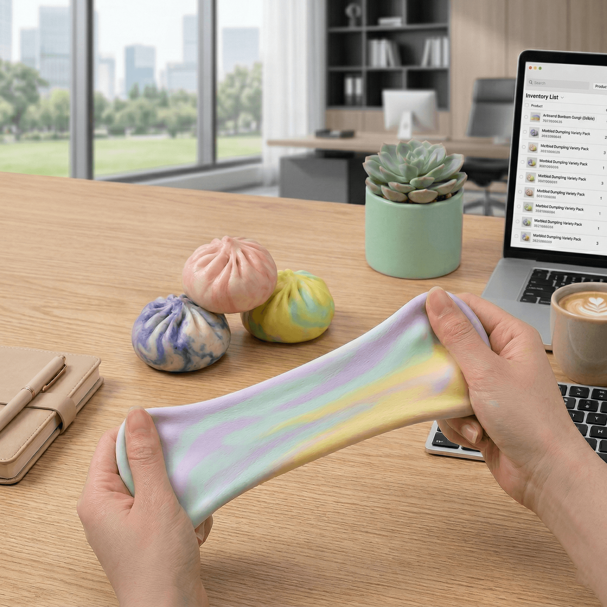 Crazy Fun Rainbow — raviole mystère squishy bun — 2